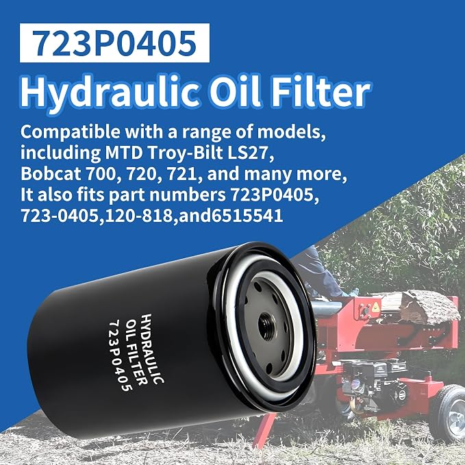 Log Splitter Hydraulic Oil Filter 723P0405 723-0405 120-818 6515541 Compatible - Image 2