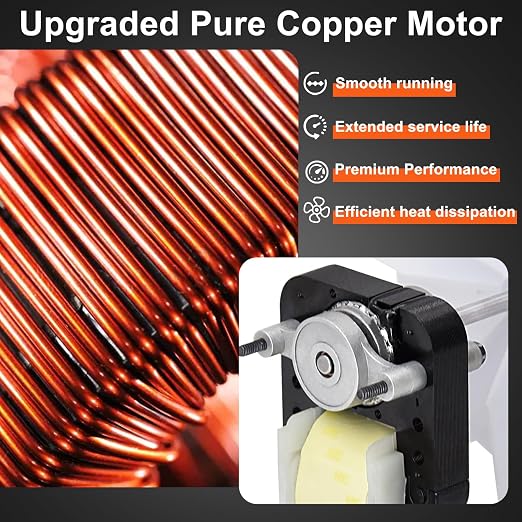 Hiorucet SM550 Universal Bathroom Fan Motor - Image 5
