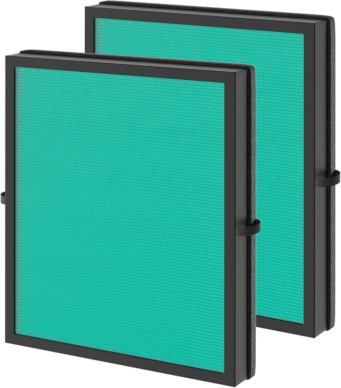 2 Pack MK04 Air Filter Replacement by APRIL-FLOWER