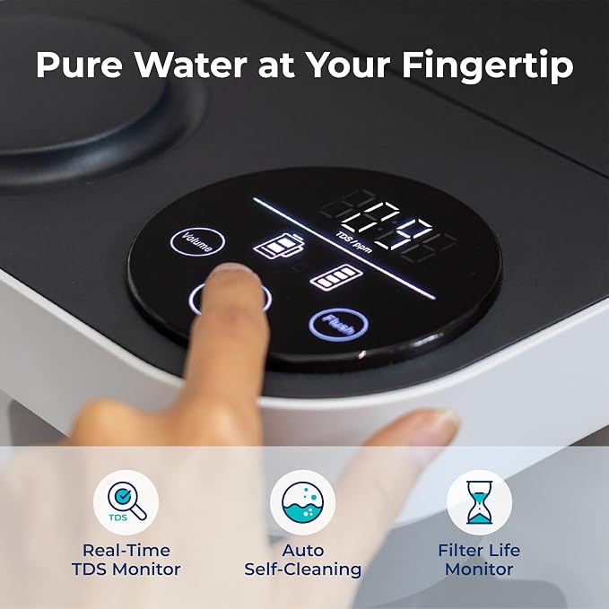 Bluevua RO100ROPOT-LITE Countertop Reverse Osmosis Water Filter System - Image 4
