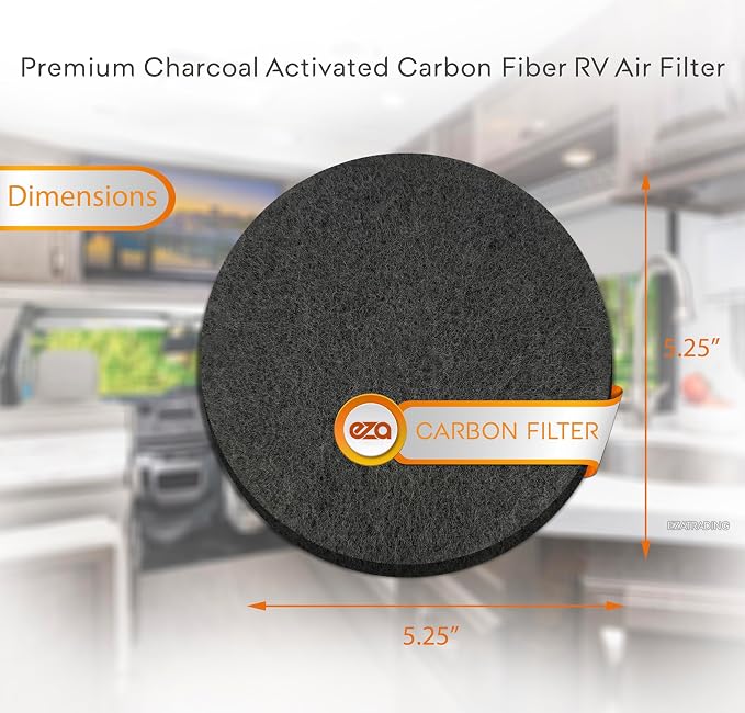 RV Premium Charcoal Activated Carbon Fiber Air Conditioner Filter - Image 4