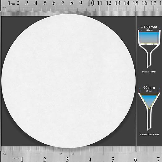 Filter Paper 15cm Lab Qualitative Filter Paper - Image 3