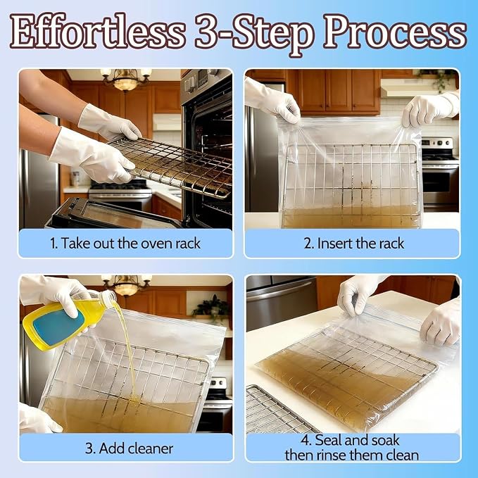 RackRescue - Professional Oven Grate Washing Bags | 10 Piece Large Capacity - Image 5