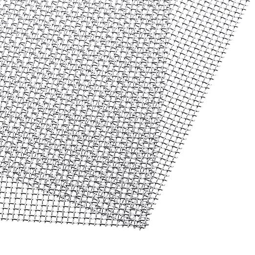 2 Pack 304 Stainless Steel Wire Mesh Screen 20 Mesh 11.8 x 11.8 Inch Metal by SATINIOR