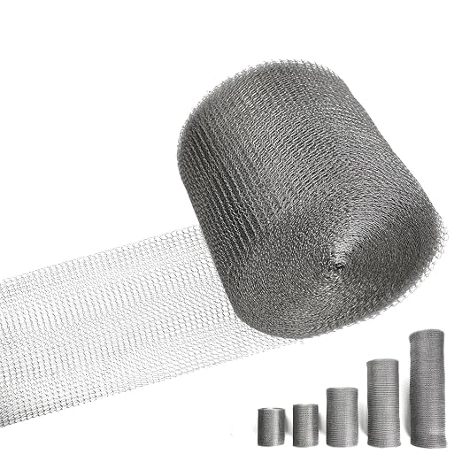 5" X 100 ft 304 Stainless Steel Mesh, Wire Mesh by RyxrhswzpStainlessSteelWireMeshforRodentPlantsGardenHouseandDIY
