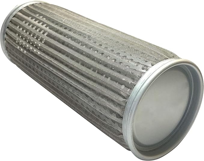 Air filter for regenerative blowers | Metal mesh | 2" Female Connection | - Image 2