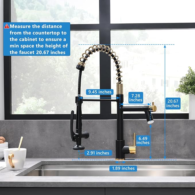 Fapully LED Kitchen Faucet - Image 6