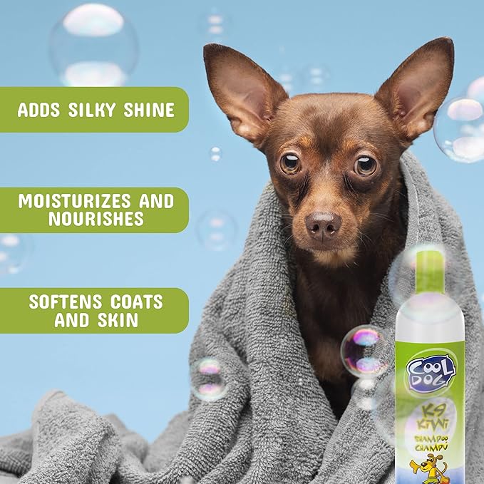 Pet Silk Cool Dog K-9 Kiwi Cucumber Shampoo, 16 Ounce