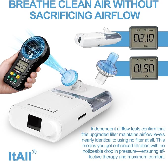 6PCs CPAP Filters for CPAP & BiPAP, Improved Filtration Efficency Providing - Image 4