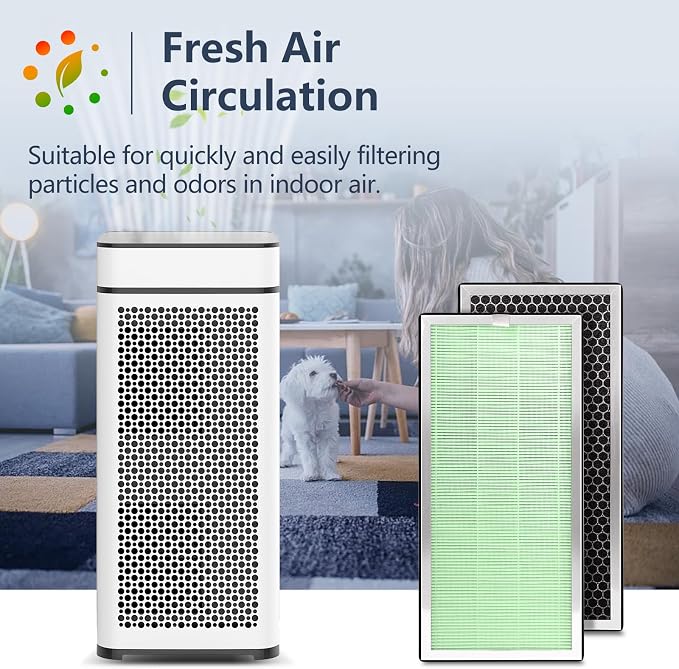 ma-40 replacement filter, 3-in-1 high-efficiency HEPA and activated carbon pre - Image 7