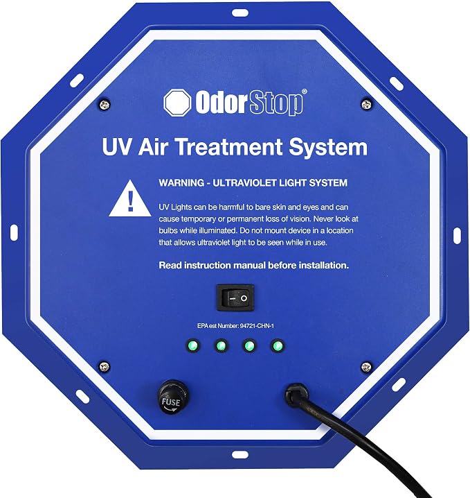 OdorStop OS14412PRO UV Air Purifier 144W System - Image 2