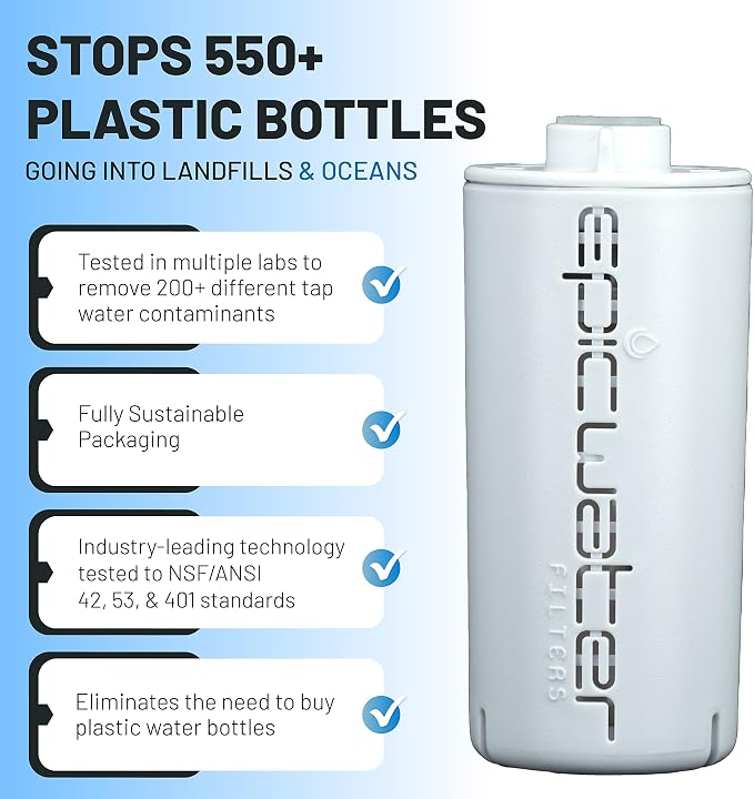 Epic Water Filters Everywhere Bottle Filter Complete Filter | 1-Pack | 75 - Image 3