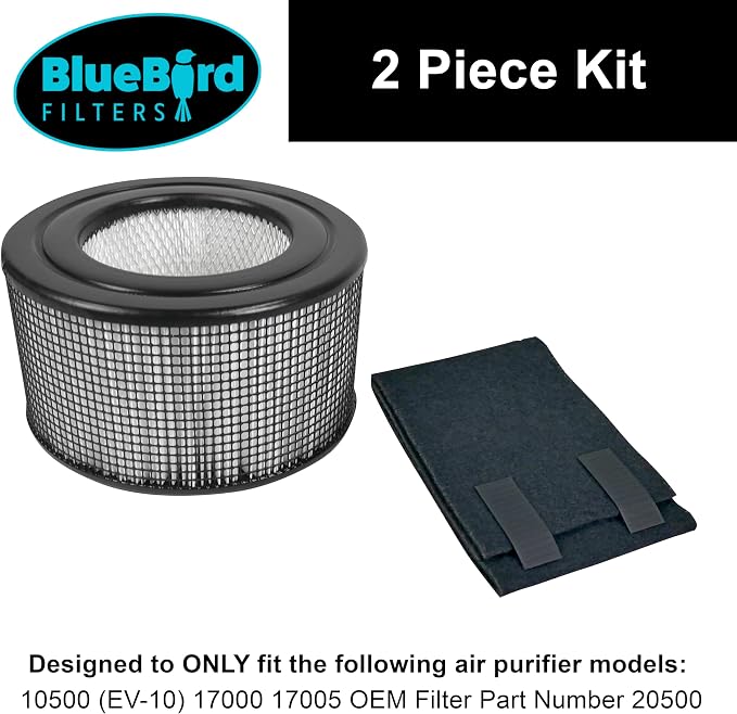 Replacement HEPA Filter & Carbon Pre Filter Kit - Image 4