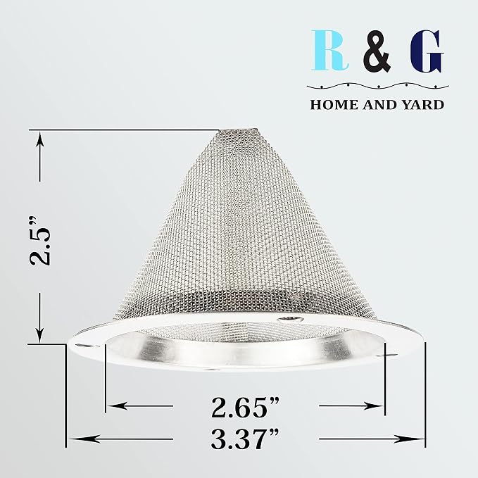2 PCS-Cone-Type Spark Arrestor Screen 2.8” - Image 2