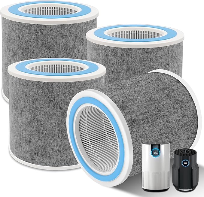 4 Pack HP102 Replacement Filter, Compatible by Doifyn