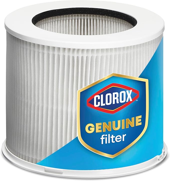 Clorox Tabletop Air Purifier True HEPA Replacement Filter, 200 Sq. Ft. Capacity by Clorox