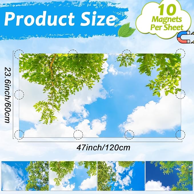 4 Pcs Fluorescent Light Covers - Image 2