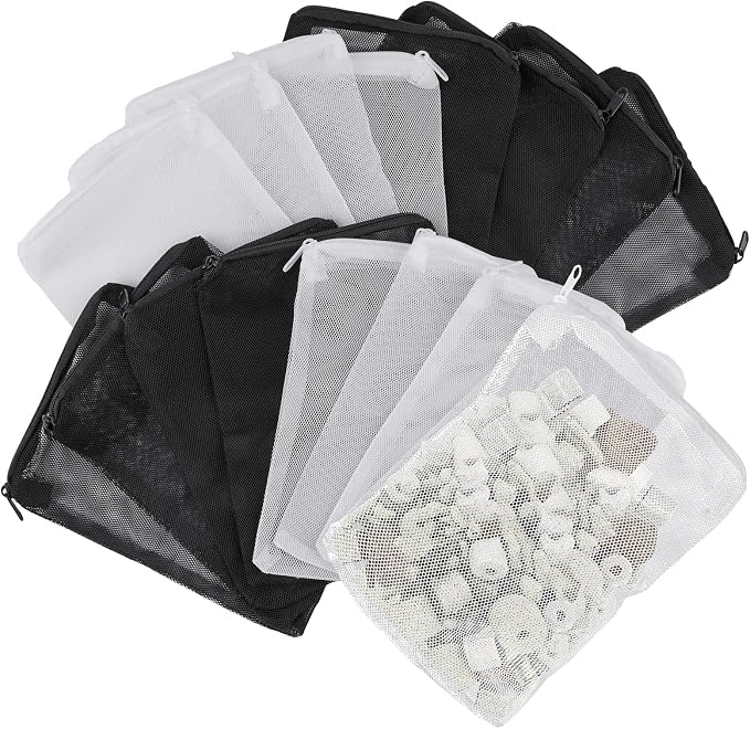 16 Pcs Aquarium Filter Media Bags Extra Fine, 7.8 x 5.9 Inch Filter Media Bag by Unknown