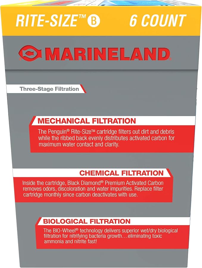 Marineland Penguin Power Filter Cartridge Rite-Size B, Replacement Cartridge - Image 4