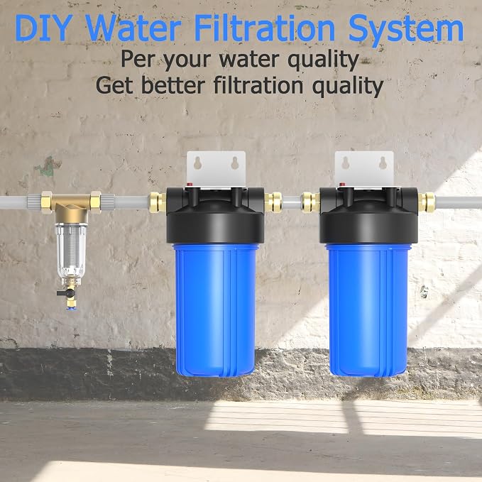 WHB10 Whole House Water Filter Housing, Fit 10"x4.5" Sediment etc Filters - Image 5