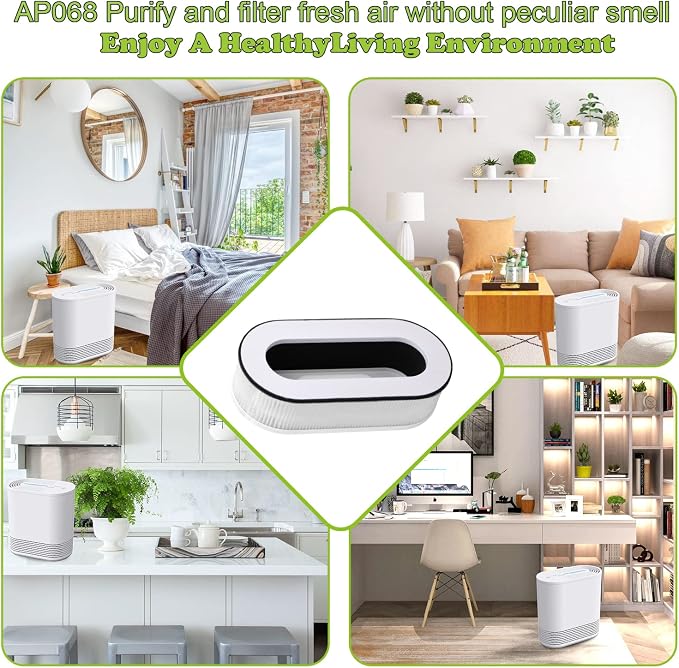 for RENPHO RP-AP068 Air Purifiers True Replacement Filter, Compatible 3-in-1 - Image 4