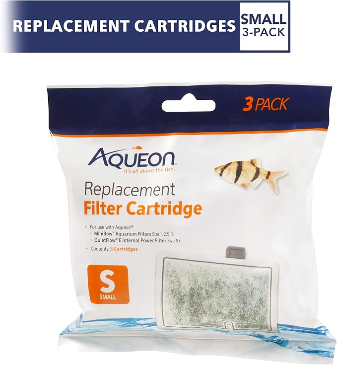 Aqueon Aquarium Fish Tank Replacement Filter Cartridges Small - Image 2
