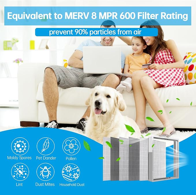 UBeesize 20x25x5 Reusable Air Filter HVAC AC Furnace Filter, Lasts a Lifetime - Image 7