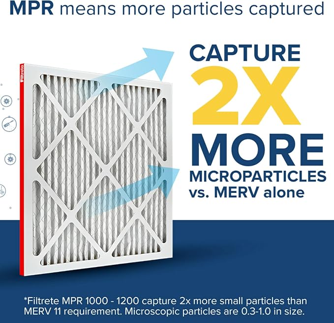 Filtrete 14x24x1 AC Furnace Air Filter, MERV 11, MPR 1000, Micro Allergen - Image 4