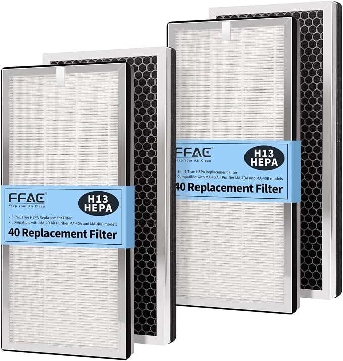 4 Pack MA-40 Replacement Filter Compatible - Image 7