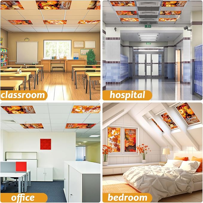 8 Pcs Fluorescent Light Covers - Image 6