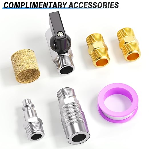 TAILONZ PNEUMATIC 0-150PSI 3/8 Inch NPT Aluminum Alloy Compressed Air - Image 5