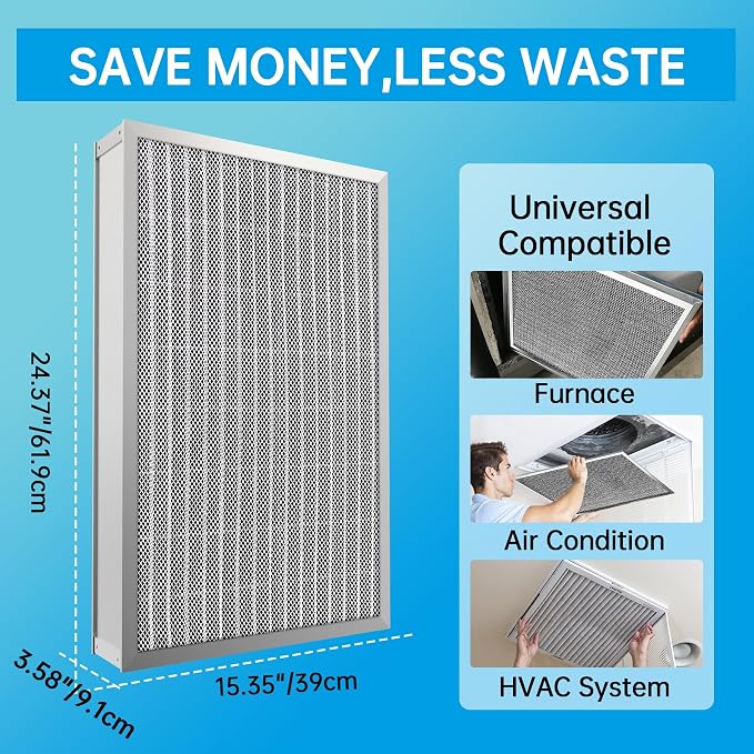UBeesize 16x25x4 Reusable Air Filter - Image 4