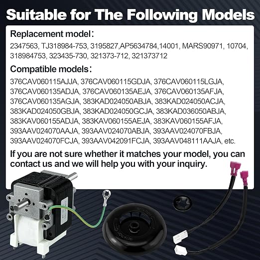 318984-753 Furnace Inducer Draft Motor Assembly Fit - Image 6