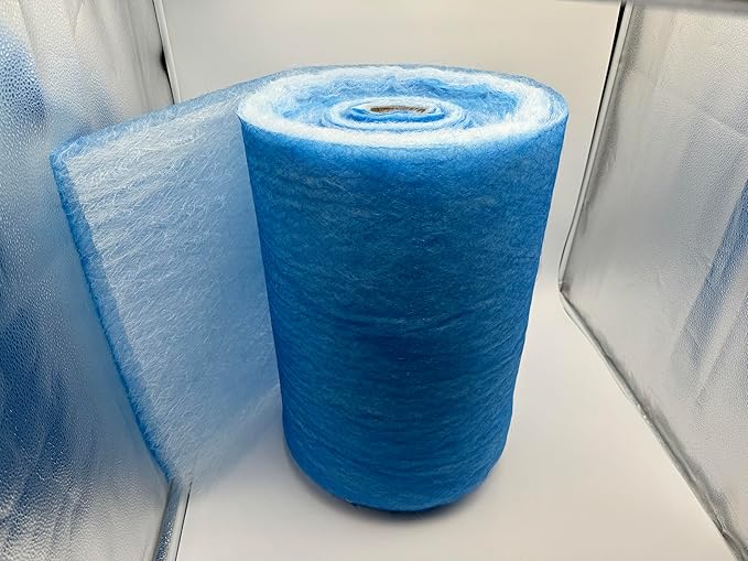 wioboy Paint Booth Exhaust Filter Roll, Spray Booth Filter, Fiberglass Paint - Image 2