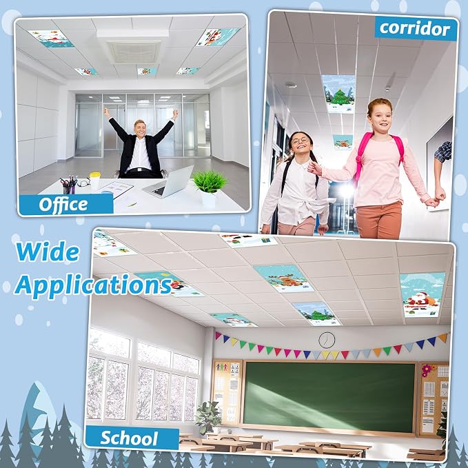 8 Pcs Fluorescent Light Covers - Image 5