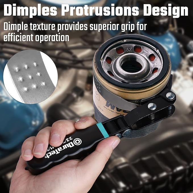 DURATECH Extra Small Swivel Oil Filter Wrench, Oil Filter Removal Tool - Image 3