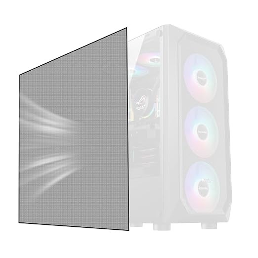 500x500mm 19.68inch DIY Computer PC Case and Fans PVC Dustproof Mesh Filter by PANO-MOUNTS
