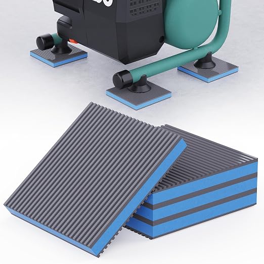 Anti Vibration Pads, Vibration Isolator Pads, Mechanical Vibration Damping Pads by Wuno