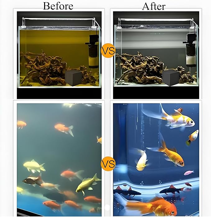 Aquarium Filter Cube with Activated Carbon – 2 Pack Reusable 2" Filter Media - Image 4