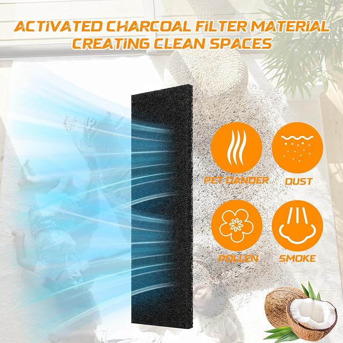 Pacify 10 PCS Ceiling Fan Filters - Image 3