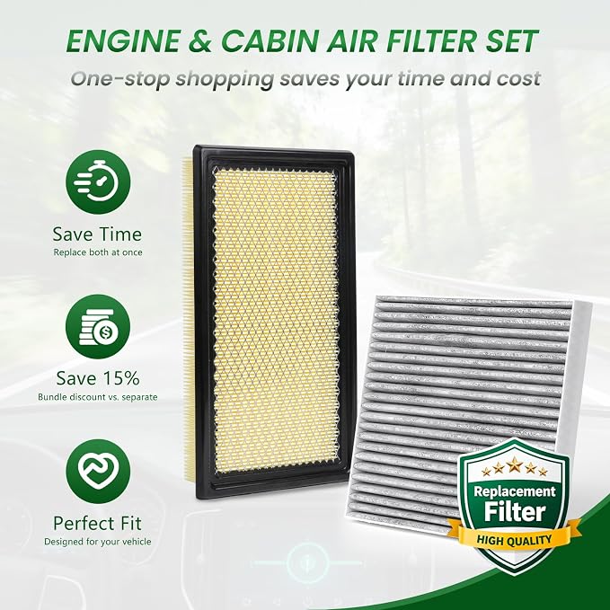 Cabin and Engine Air Filter Fits - Image 3