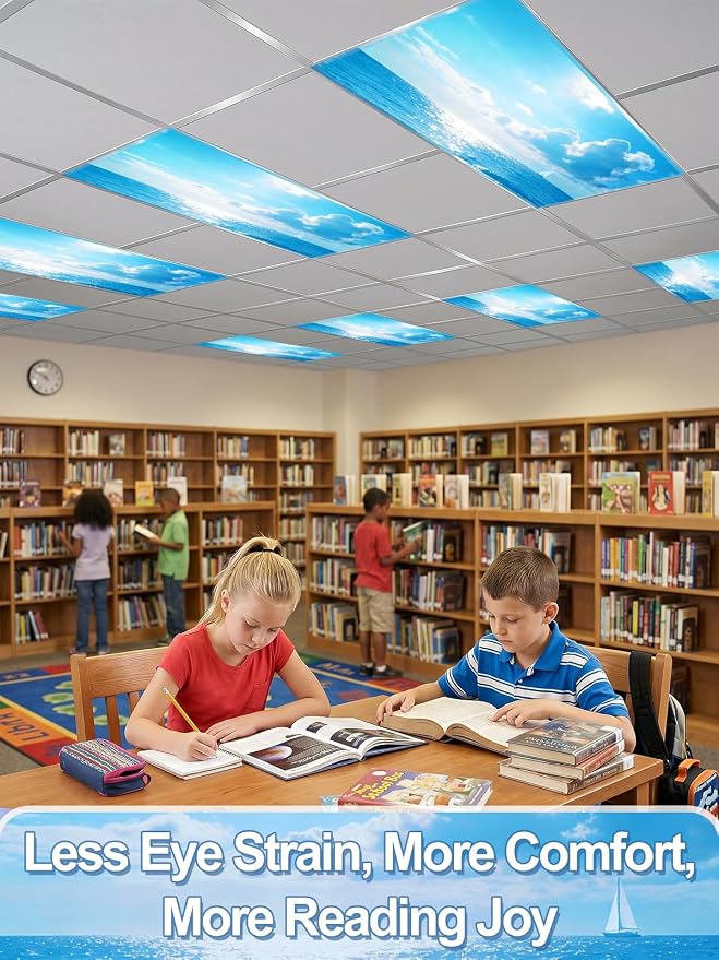 Fluorescent Light Covers with 10 Strong Magnets - Image 7