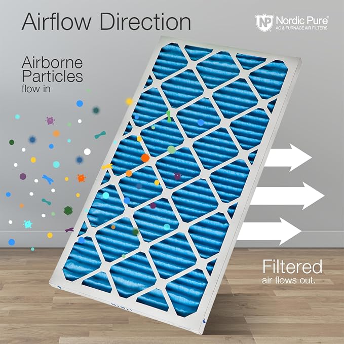 Nordic Pure 16x20x1 Pleated MERV 7 Air Filters 12 Pack - Image 8