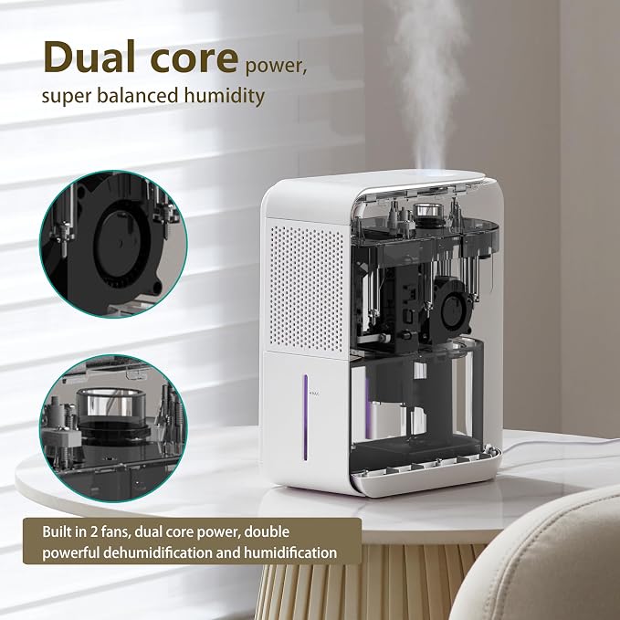 4 in1 Dehumidifier Humidifier Air Purifier - Image 7