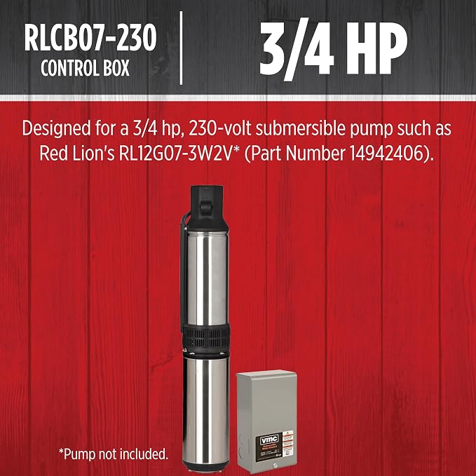 Red Lion RLCB07-230 3/4-HP 230-Volt VMC Control Box - Image 3