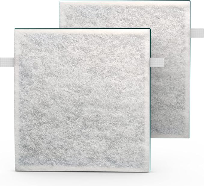 InvisiClean 2-Pack 3-in-1 H13 True HEPA Replacement Filter, Fit by HOME