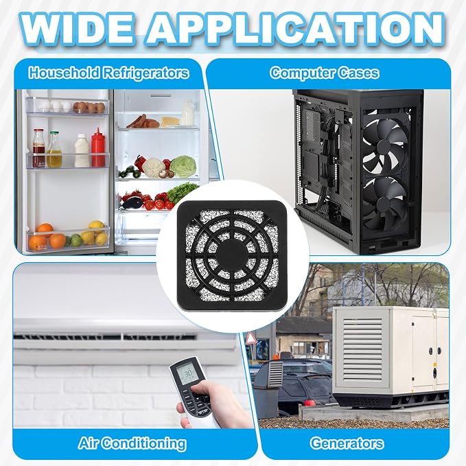 PATIKIL 80mm Fan Filter Grill - Image 7