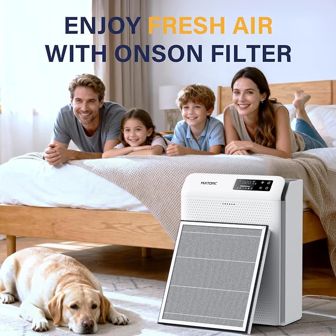 1 Pack Replacement Filter for MATONC Ganymede Air Purifiers - Image 6