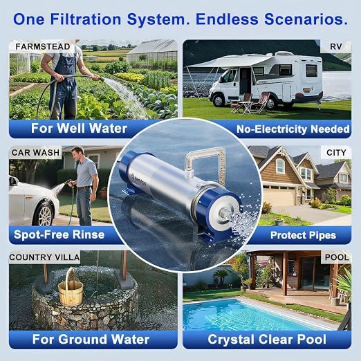 0.01 Micron Whole House Water Filter System, Ultrafiltration Water Filtration - Image 5
