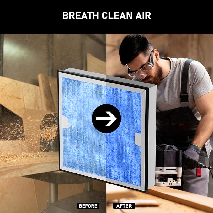 HEPA & Activated Carbon Filter Replacement Set Compatible - Image 7